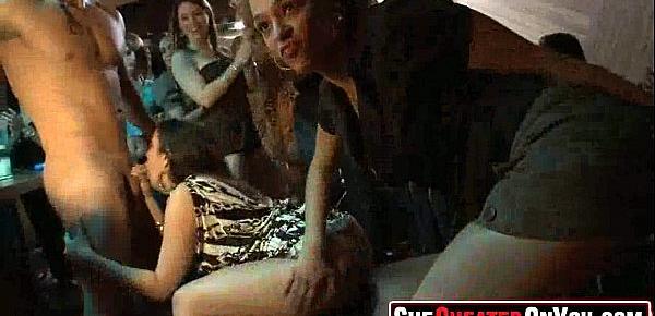  03 Nuts! Horny party milfs fuck at club orgy43
